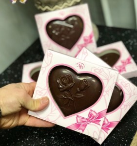 Шоколадное сердечко