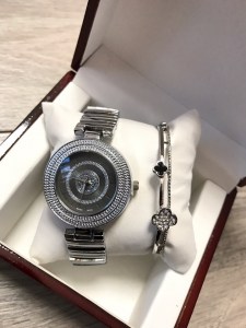 Часы с браслетом женские 0102N16